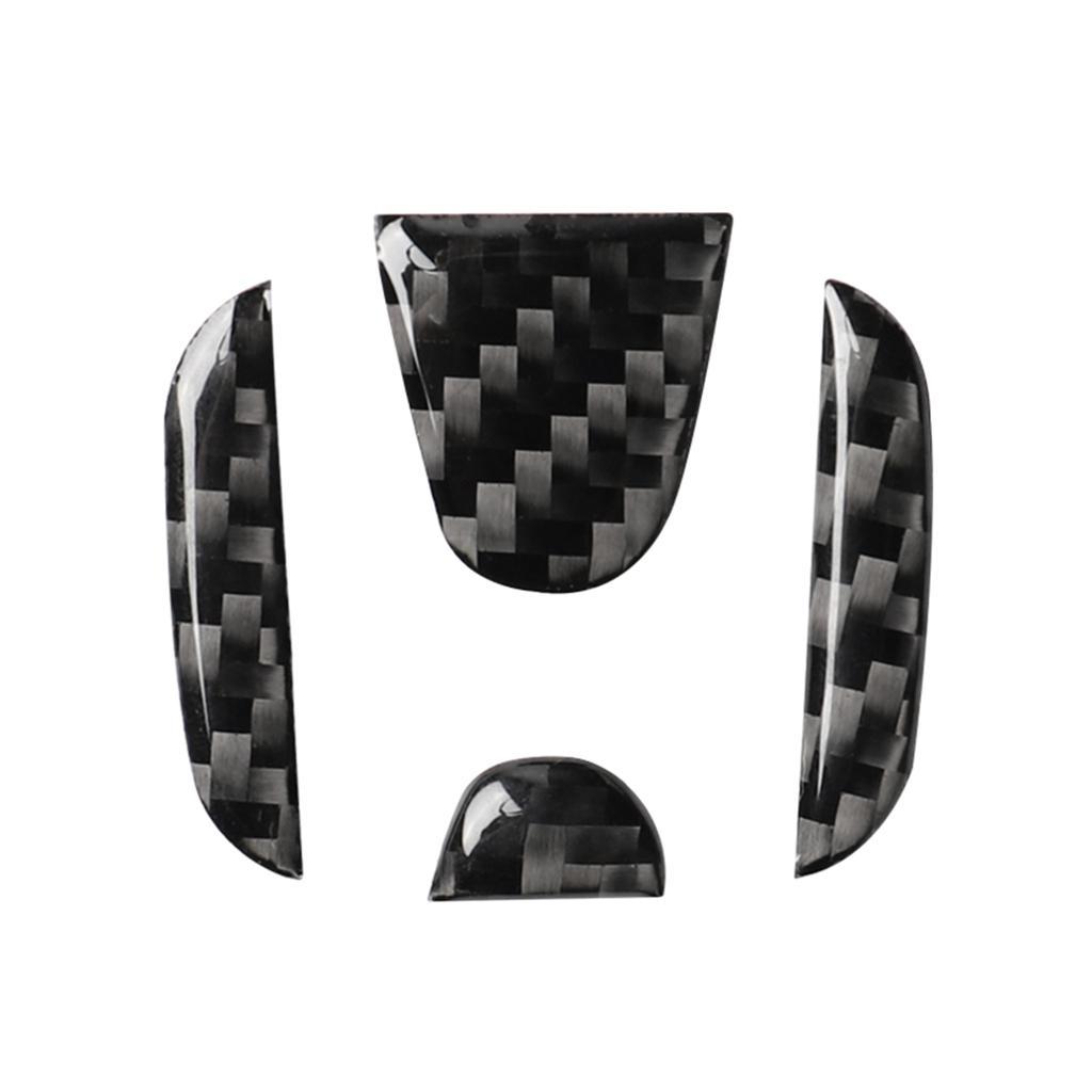 Carbon Fiber Steering Wheel Decoration Cover Sticker for   16-19