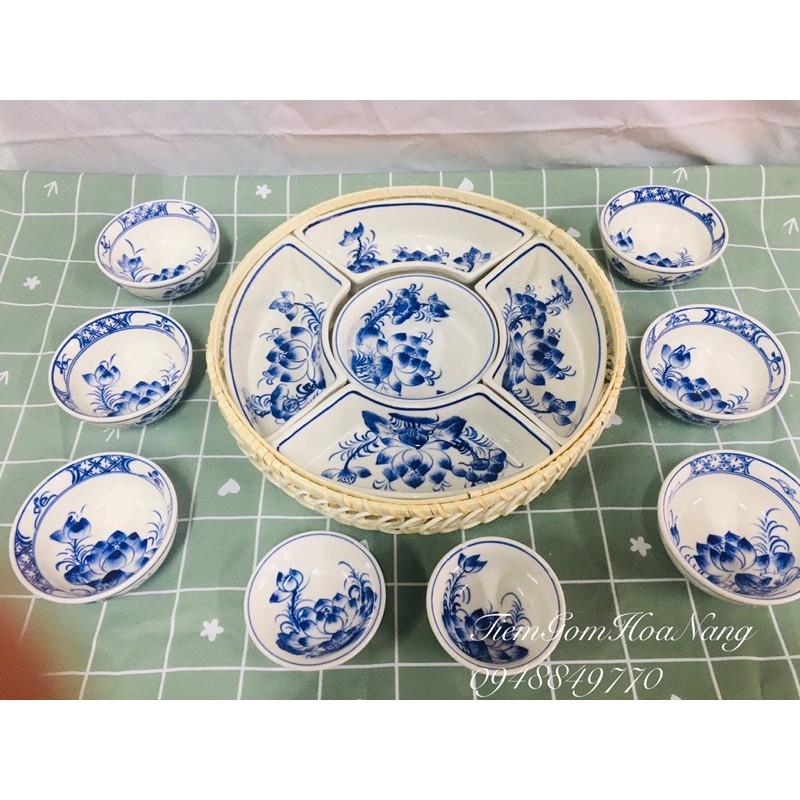 BỘ KHAY MÂY KÈM BÁT CƠM NHỎ