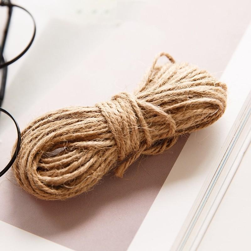 5 mét Dây Cói, dây thừng Trang Trí Handmade Size 2mm 1k /1 mét dây