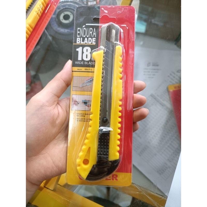 Dao Rọc Giấy BLADE Size Lớn 18mm Có Khóa An Toàn, Lưới Bén - Trường Thịnh Sài Gòn
