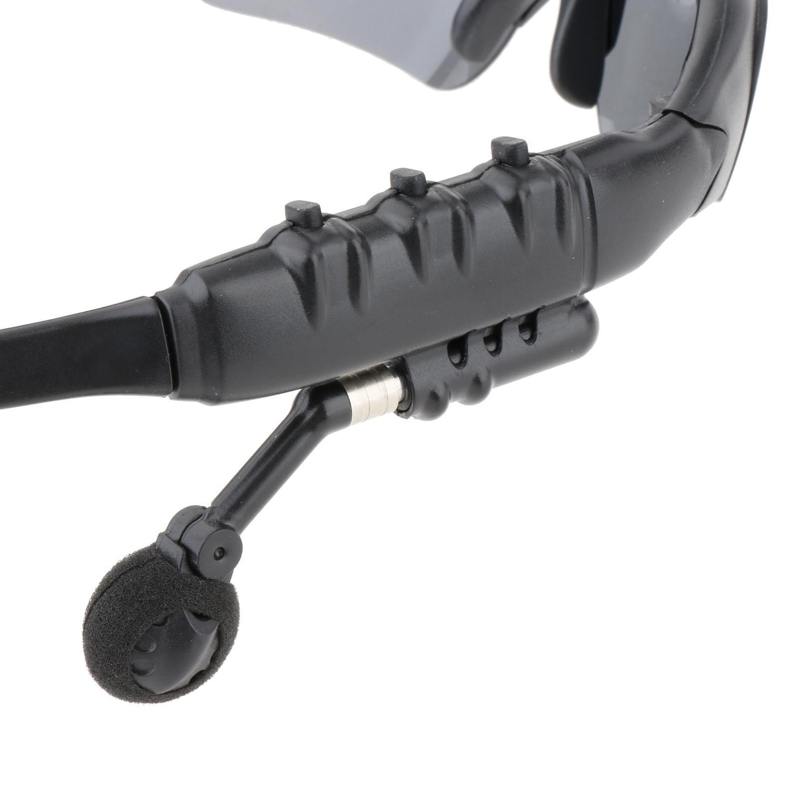 Music Bluetooth Sunglasses Earbuds Headset for Sports Running Car Driving