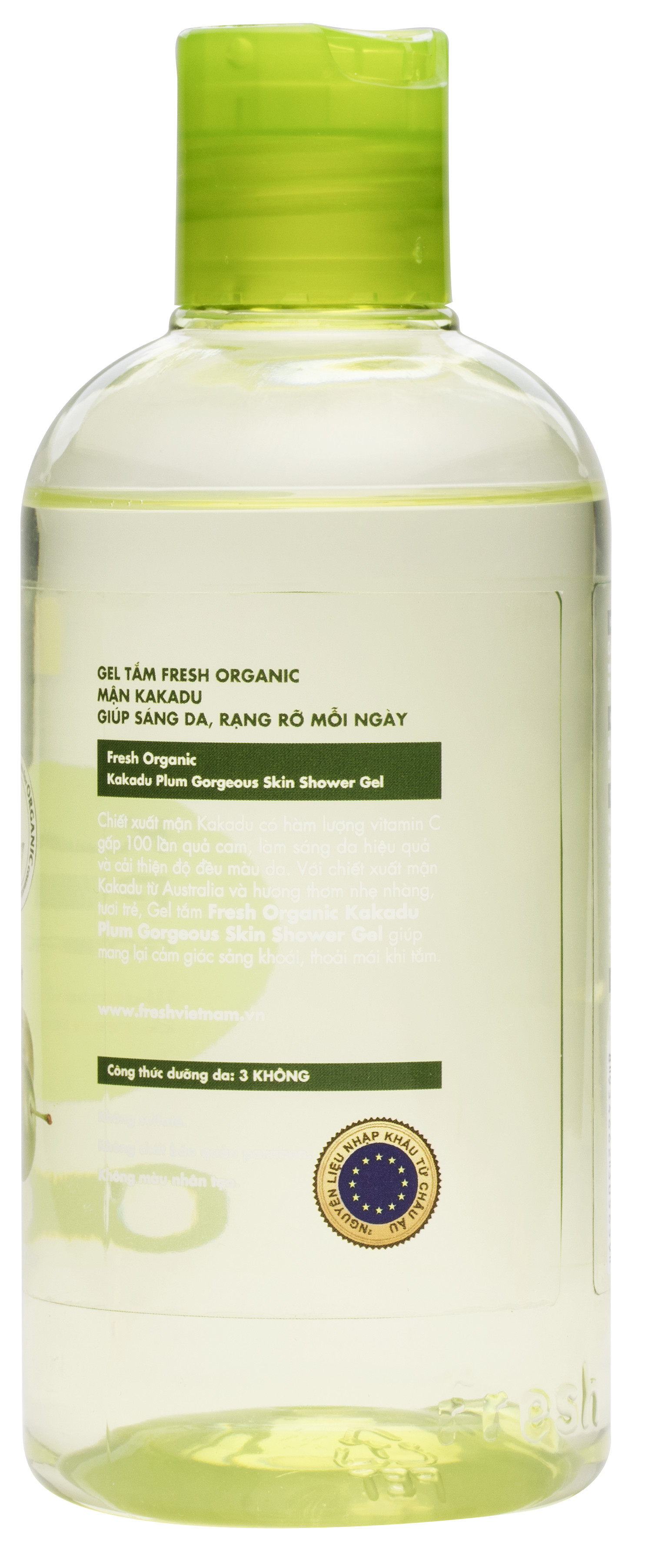 Sữa Tắm Fresh Organic Da Sáng Rạng Ngời - Kakadu Plum 250g