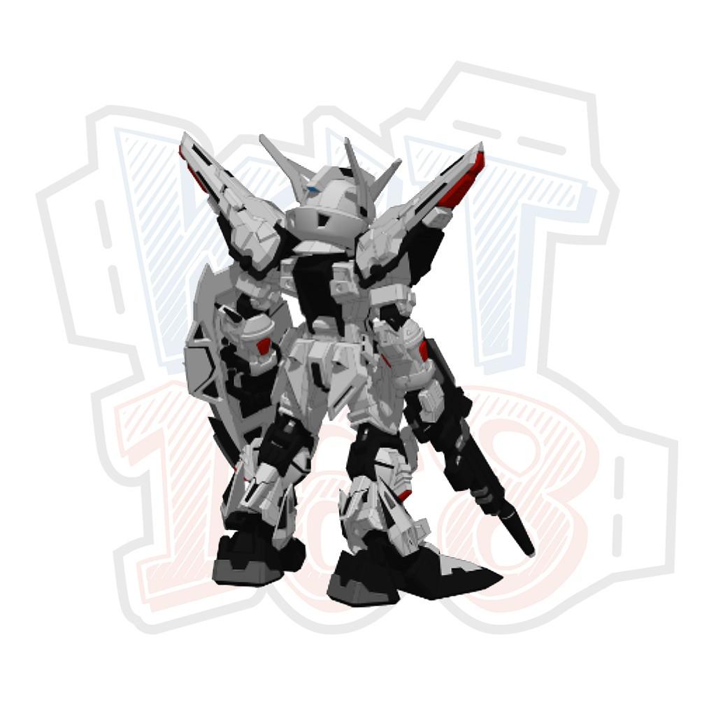 Mô hình giấy Gundam Robot SD Akatsuki