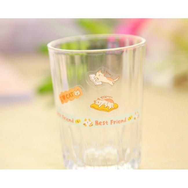 Set 6 tấm Sticker dán hình mẫu mới - siêu đẹp