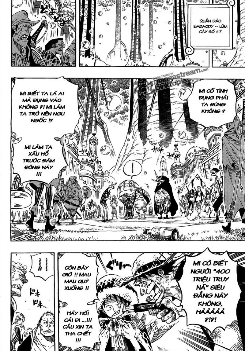đảo hải tặc - one piece chapter 599 4