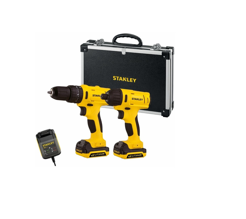 Bộ máy khoan cầm tay 12V Stanley SCHI121S2FK-B1