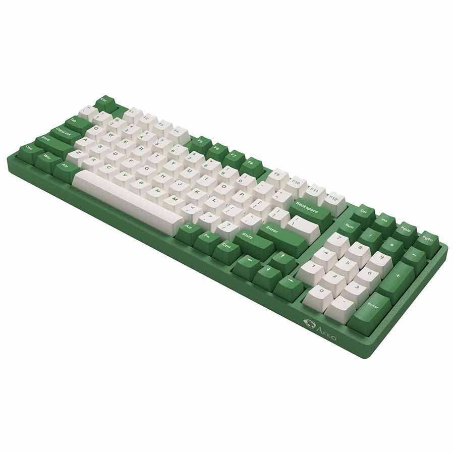 Bàn phím AKKO 3098 DS Matcha Red Bean (Gateron Cap