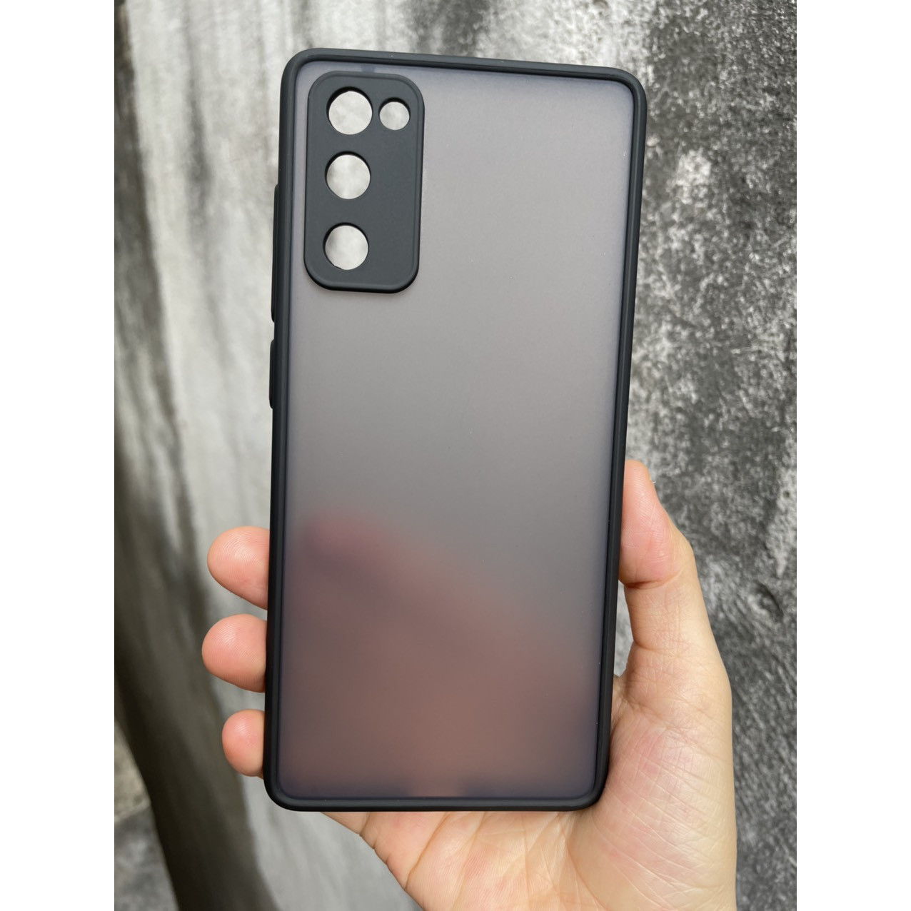 Ốp lưng nhám mờ cho Samsung Galaxy  S20 FE chống sốc, bảo vệ Camera