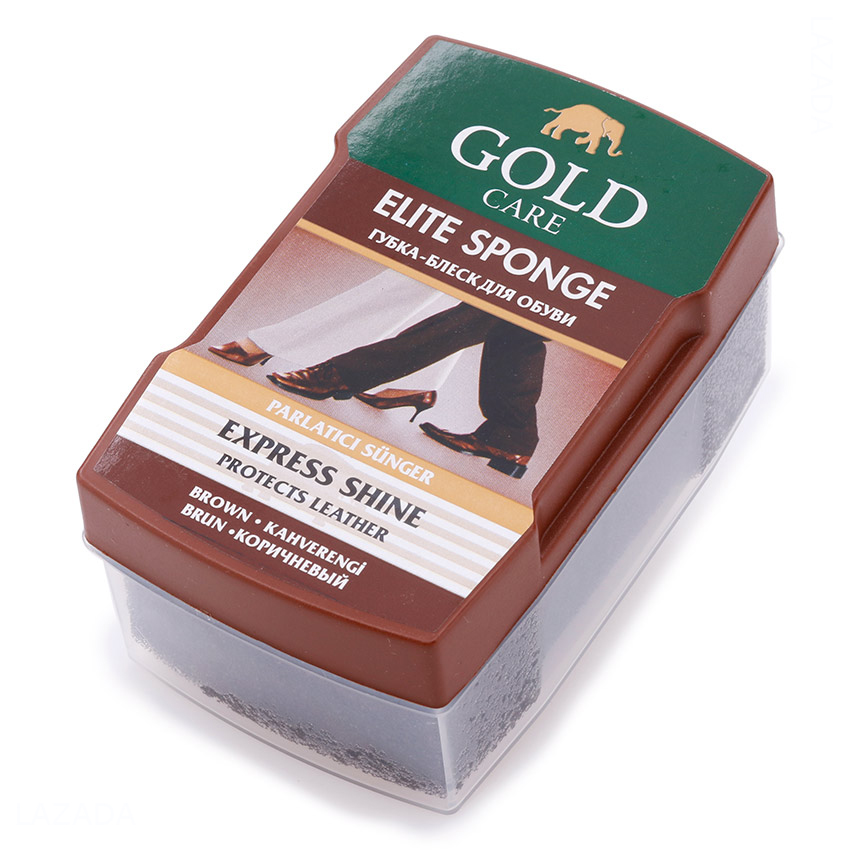 Combo Xi Mút Đánh Bóng Giày, Da GoldCare GC4003 Màu Đen và Nâu