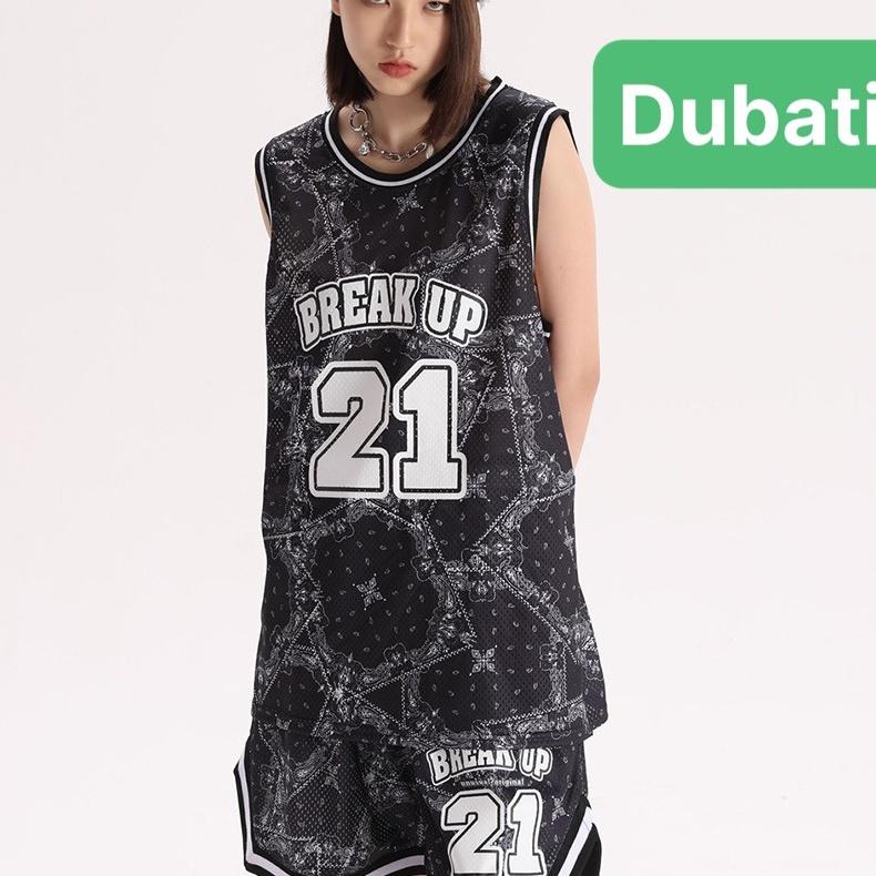 SET ĐỒ BỘ NAM NỮ UNISEX BA LỖ BÓNG RỔ 21 HỌA TIẾT THOÁNG MÁT- DUBATI FASHION