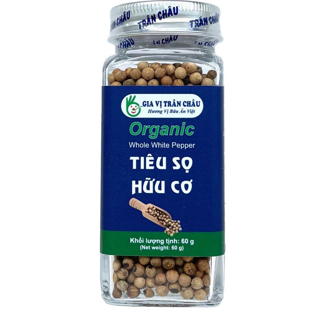 Tiêu sọ hữu cơ Trân Châu 60g