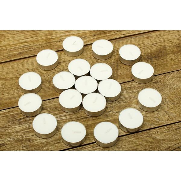 Combo 50 Viên Nến TEALIGHT Không Khói, Kích thước 1.5cm x 3.8cm