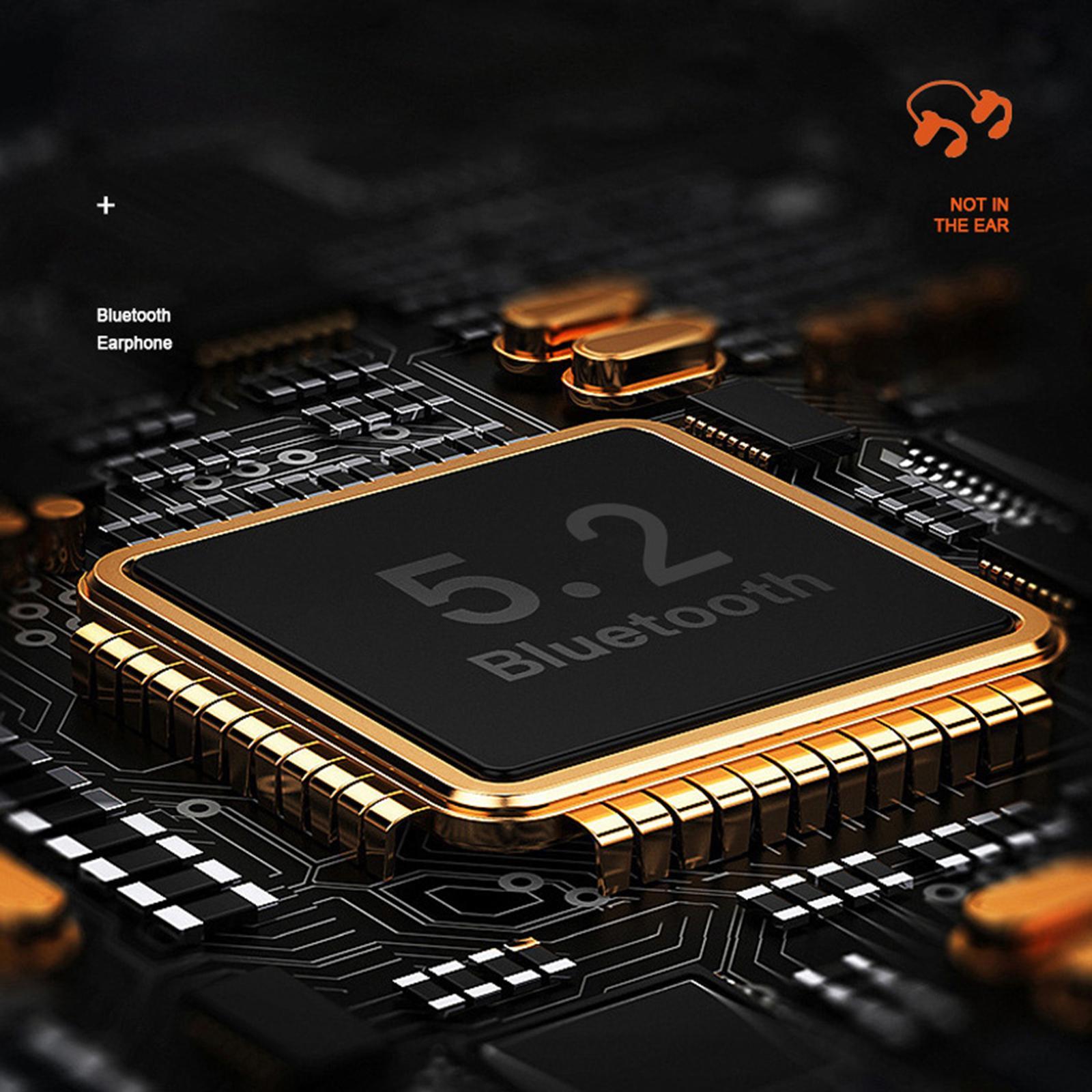 Open- Conduction Headphones Bluetooth 5.2 Lightweight for Home Box