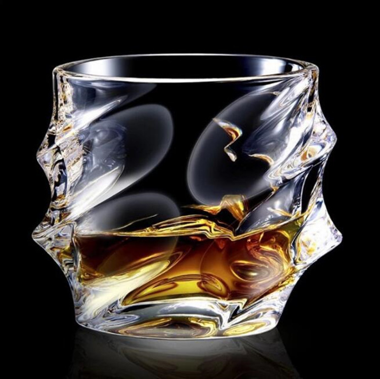 Bộ Ly Uống Nước, Rượu Whisky Xoắn Vô Cực Phong Cách Châu Âu 6 Sets - Hàng Nhập Khẩu