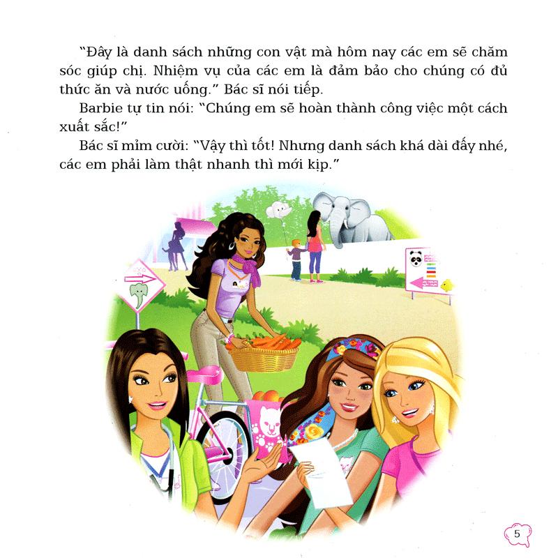Barbie - Một Ngày Ở Sở Thú, Những Nàng Hoạt Náo Viên Xinh Đẹp