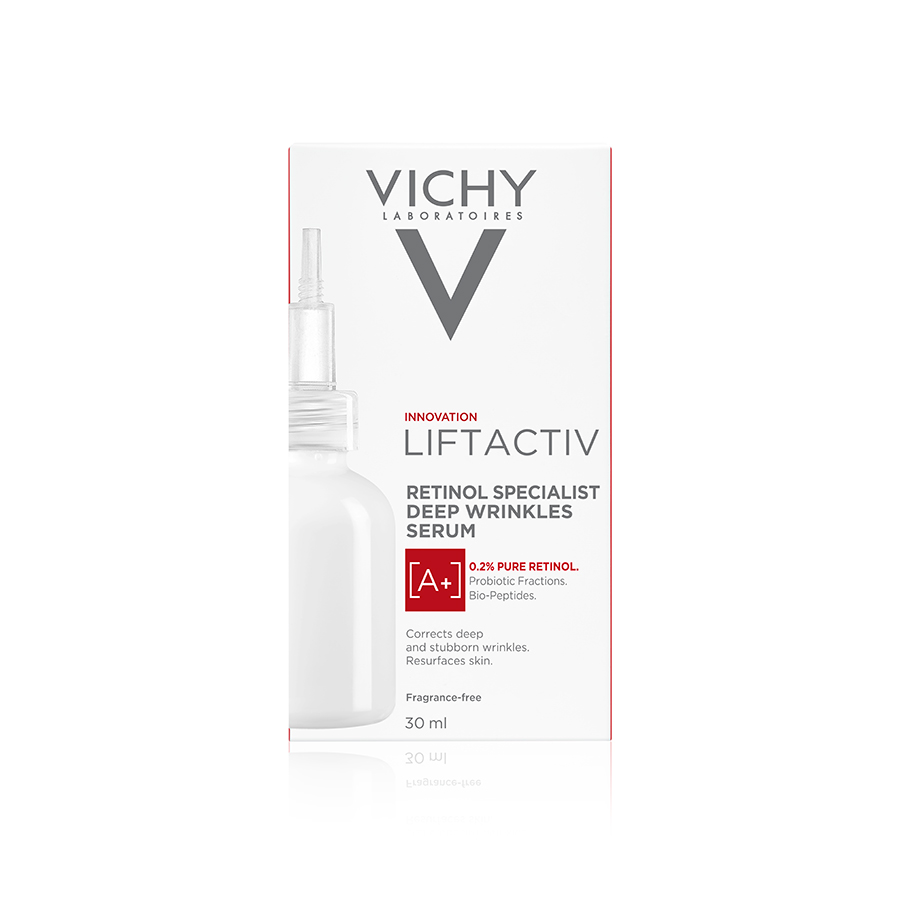 Dưỡng chất giảm nếp nhăn và giúp da trông trẻ hơn Vichy Liftactiv Retinol 30ml