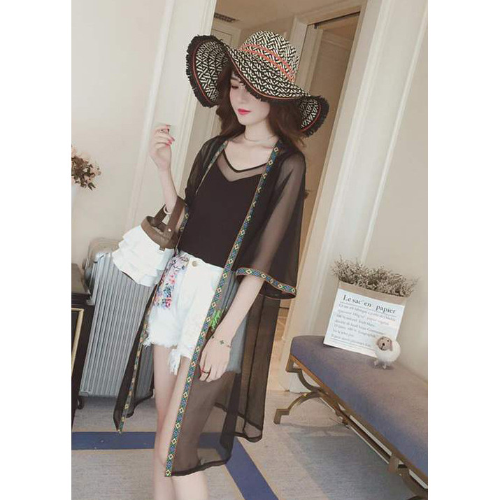 Áo cardigan nữ mỏng nhẹ duyên dáng A25