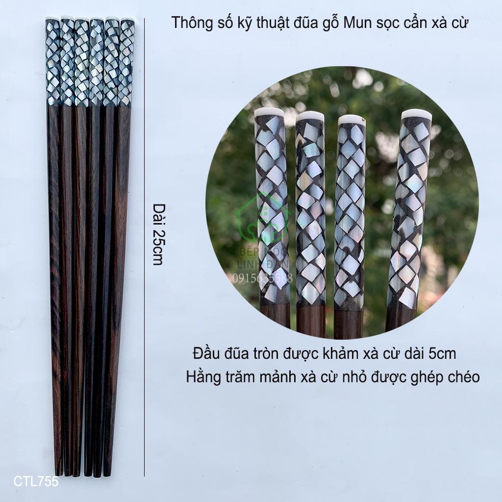 Gỗ Tự Nhiên Siêu Sạch - Bộ 10 Đôi