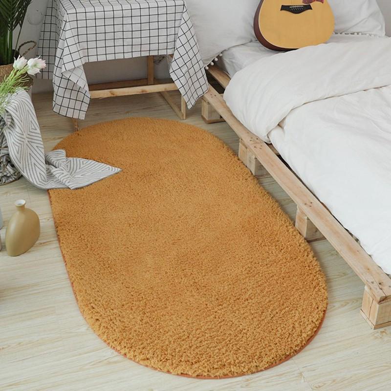 Thảm lót sàn dày dặn chống trượt dễ lau chùi phong cách Bắc Âu