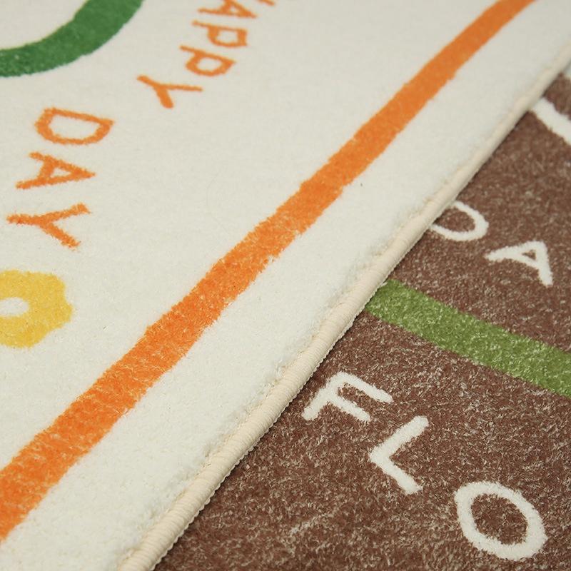 Thảm Lót Sàn Chống Trượt Mềm Mại Họa Tiết Hoạt Hình Dễ Thương