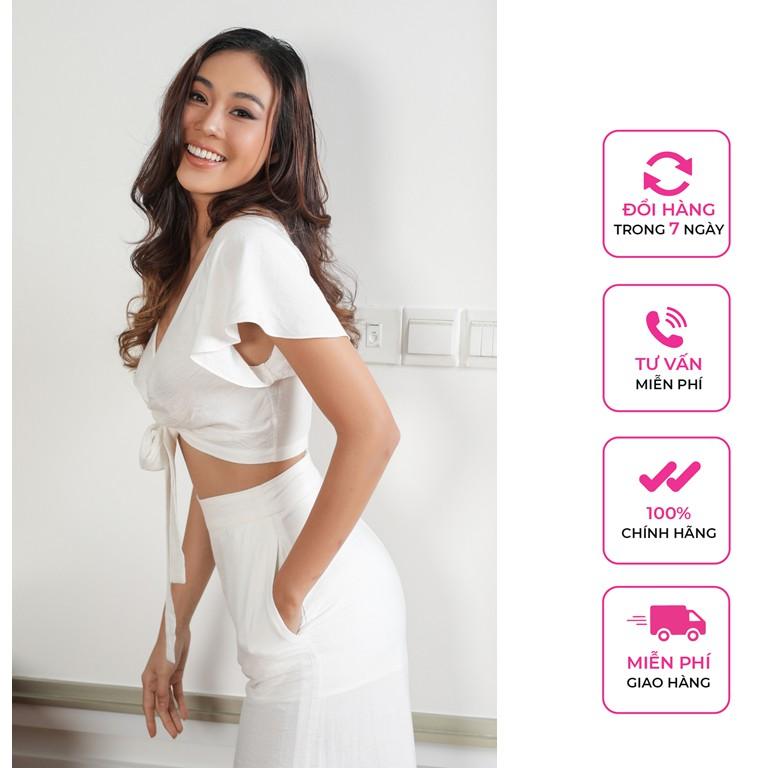 Áo Croptop cột dây kiểu cổ V VenusSecret