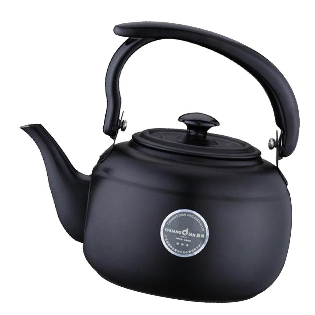 2-3pack 1L Stainless Steel Teapot Kitchen Tea Kettle Metal Stovetop Tea Pot