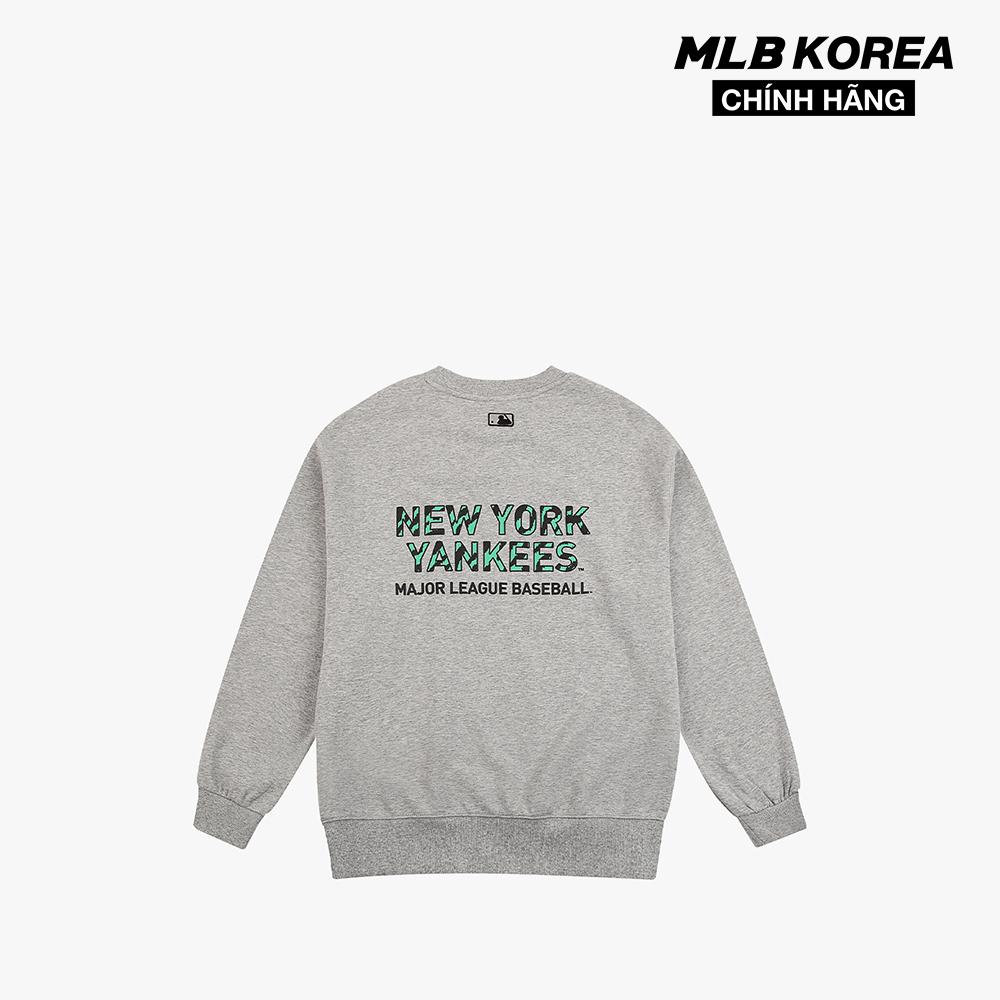 MLB - Áo sweatshirt tay dài cổ tròn New York Yankees 31MTZ3941-50M