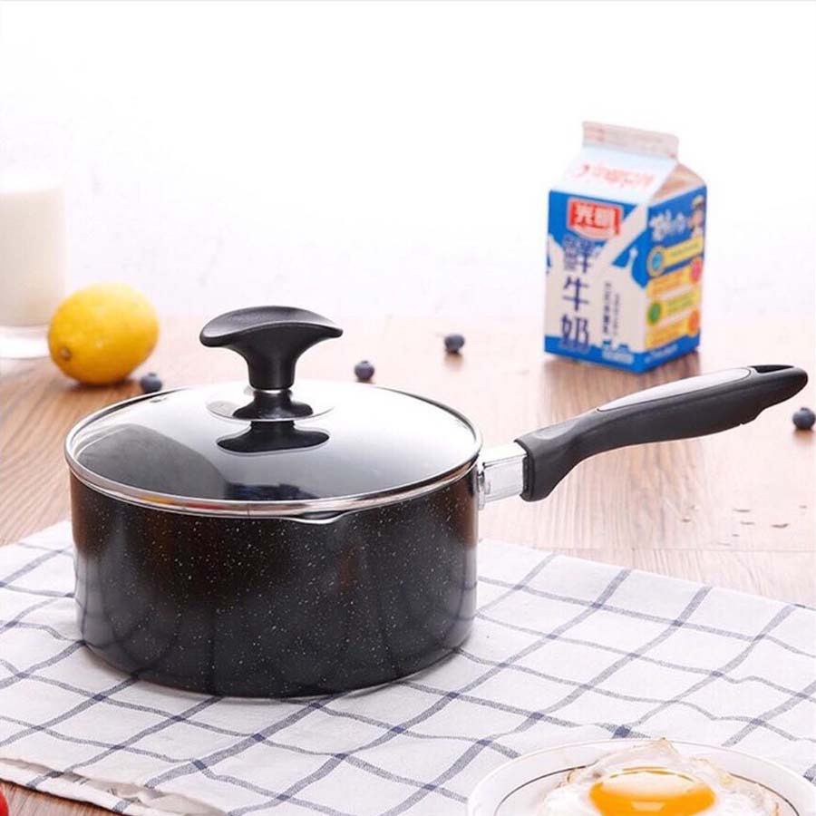 Nồi đá chống dính có tay cầm tiện lợi 18cm - Hàng nội địa Nhật Bản