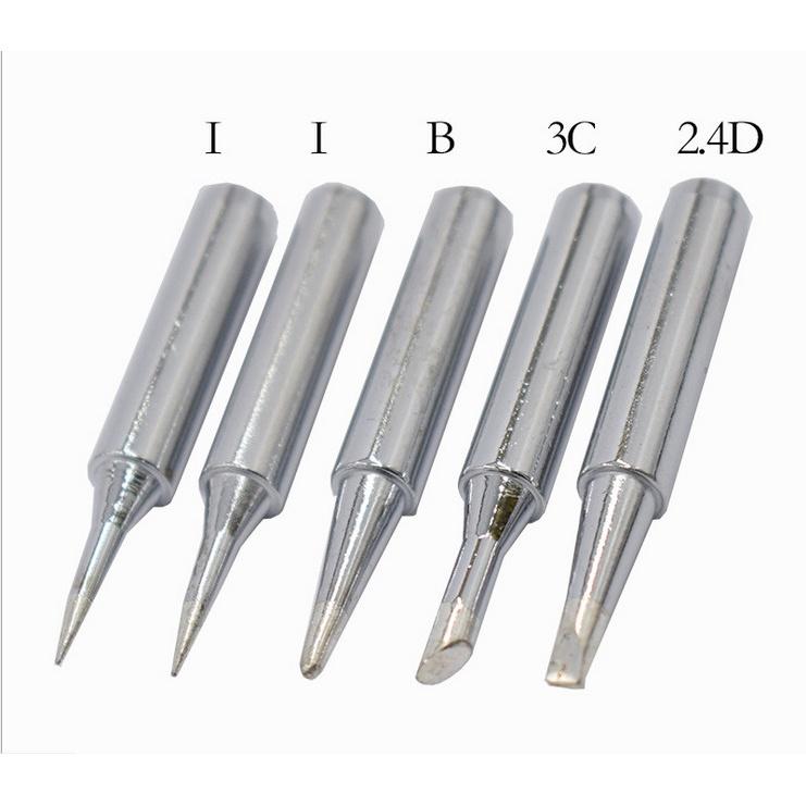 Combo 5 đầu hàn 936 bằng đồng thau