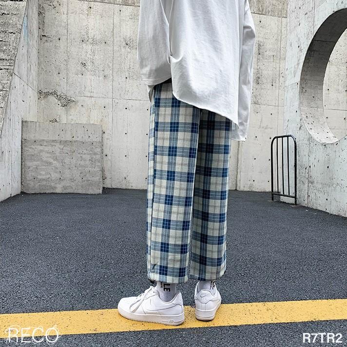 Quần vải nam Hàn Quốc dáng rộng Trousers Loose R7TR2