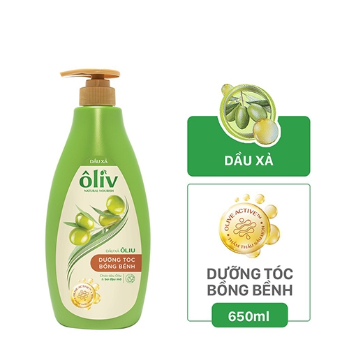 Dầu xả Ôliv dưỡng tóc bồng bềnh 650ml ( bao bì có thể thay đổi tùy vào đợt sx ) ( không xuất hóa đơn đỏ )