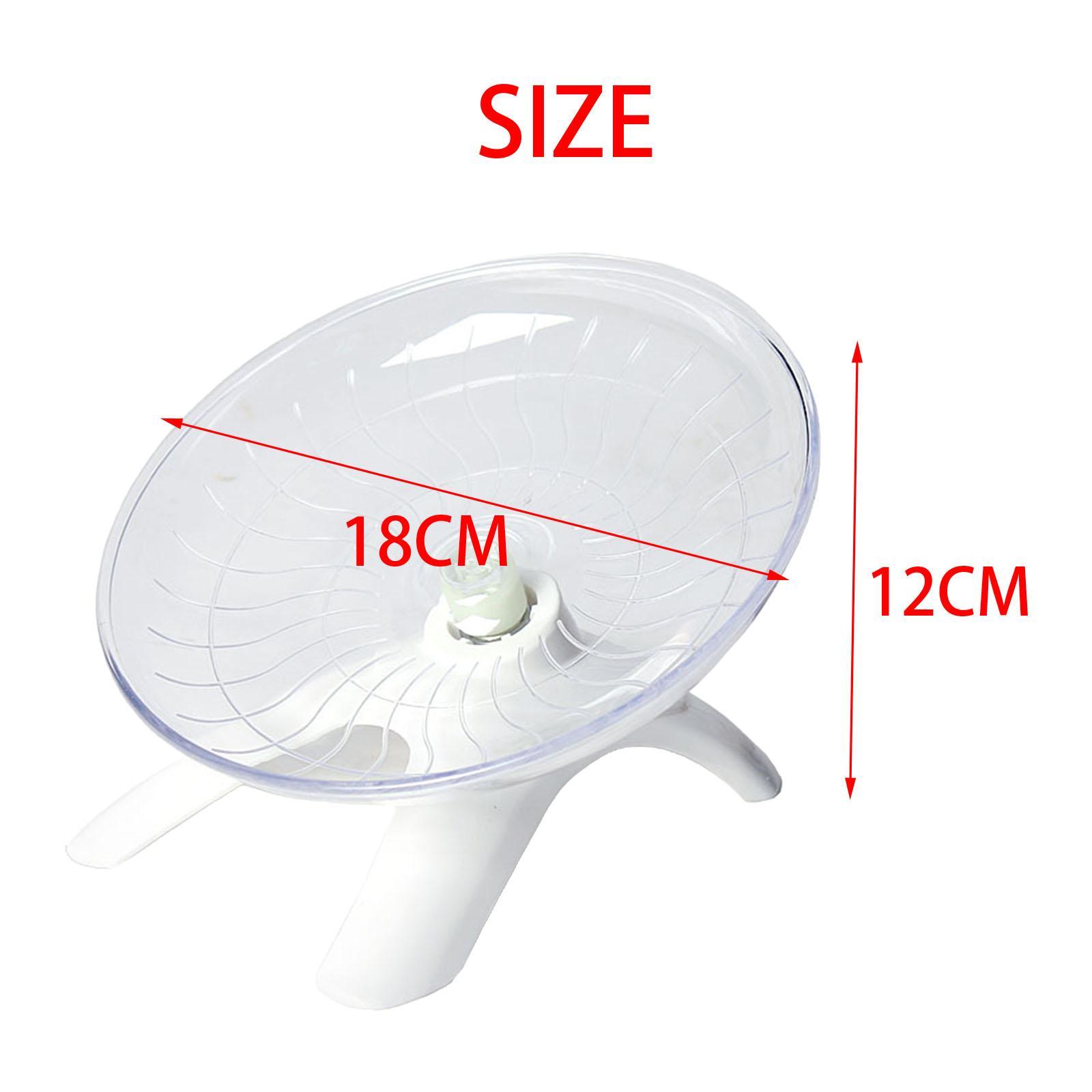 7" Quiet Roller Hamster Spinner Exercise Sports Wheel Mouse Rat Toy