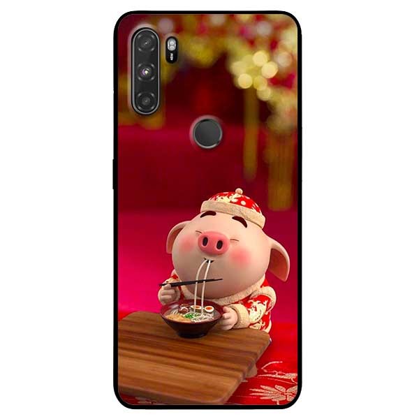 Ốp lưng dành cho Vsmart Active 3 mẫu Heo Ăn