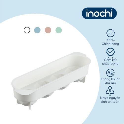 Khay đá tròn Inochi 4 viên Inochi màu Trắng/Xanh/Hồng