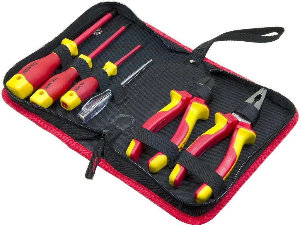 BỘ KỀM ĐIỆN CÁCH ĐIỆN 6 CHI TIẾT TOLSEN V83306 - HÀNG CHÍNH HÃNG