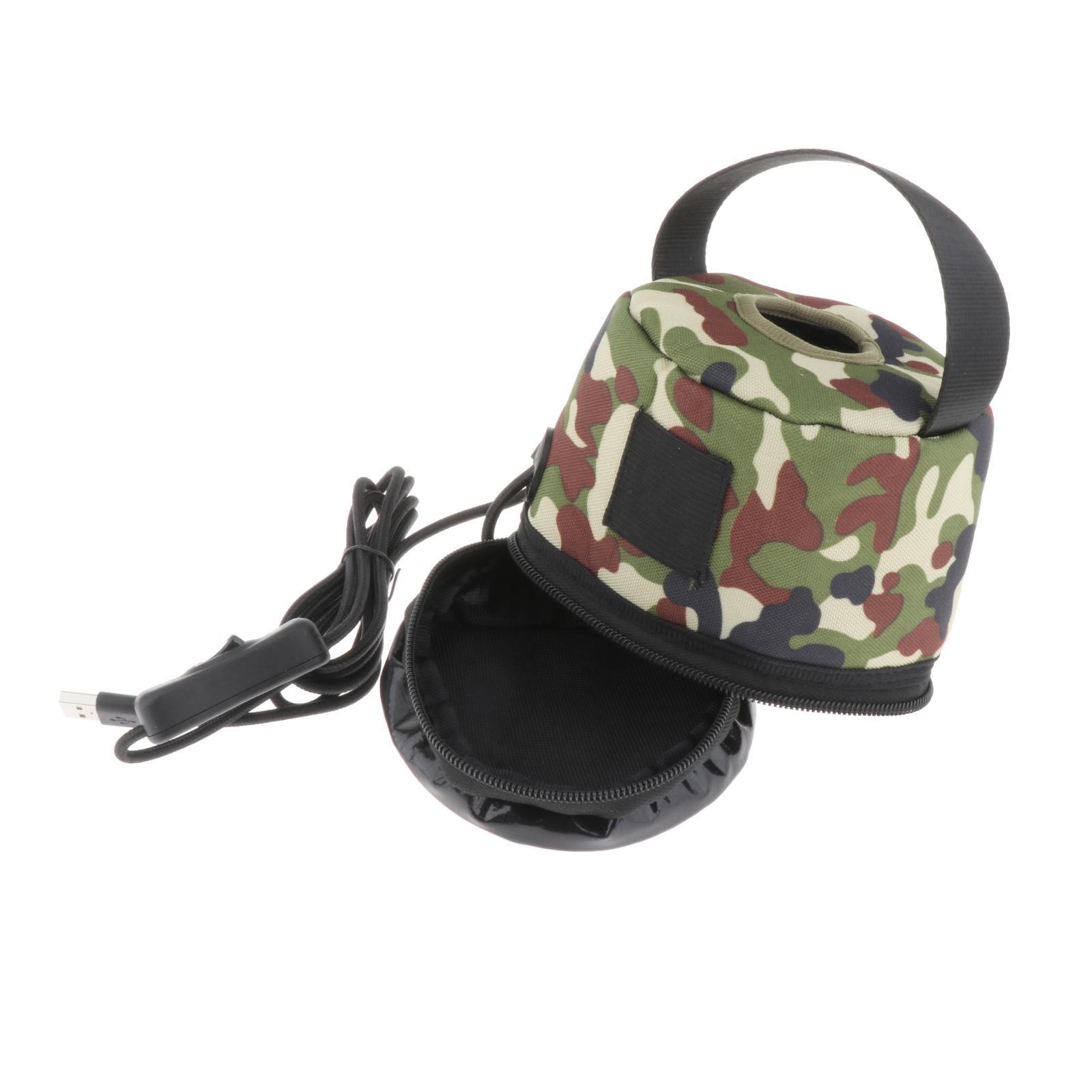 Camping Gas Canister Cover Durable Portable with Handle Fuel Canister Cover