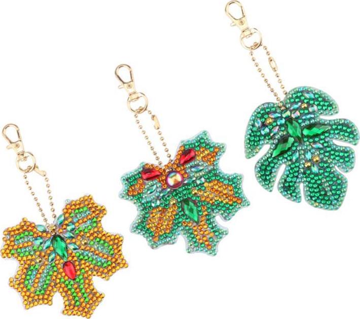 Full Mũi Khoan Hình Dạng Đặc Biệt Tranh Gắn Đá Móc Khóa Móc Khóa Mặt Dây Chuyền Decors