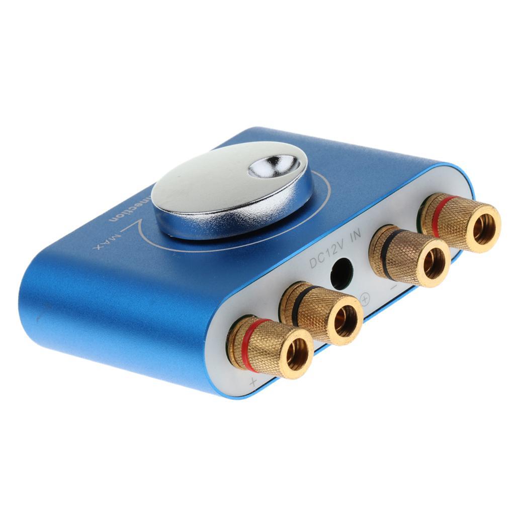 Mini Digital Bluetooth Stereo HIFI Power Amplifier Amp 2x60W