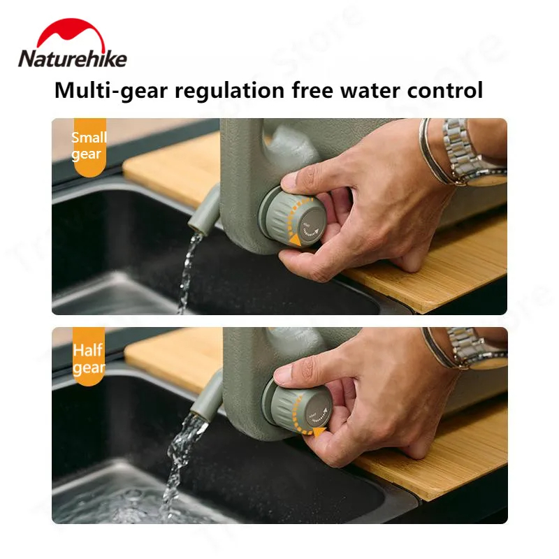 Can Đựng Nước Dã Ngoại, Can Đựng Nước Cắm Trại Có Vòi Naturehike CNH22CJ018