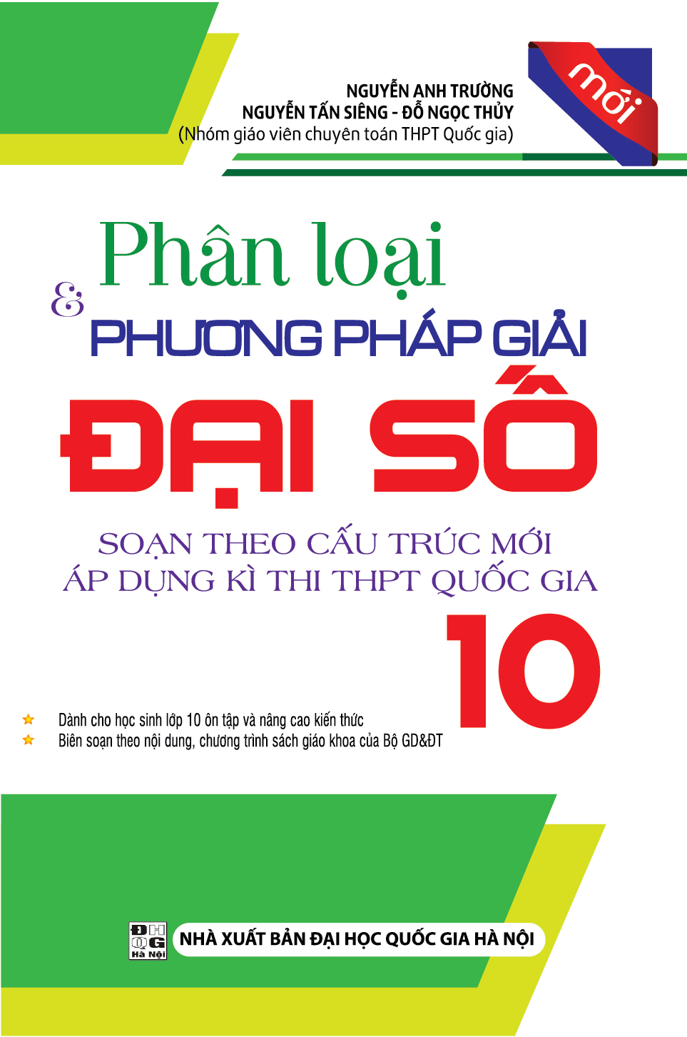 Hình ảnh Sách Tham Khảo-PHÂN LOẠI VÀ PHƯƠNG PHÁP GIẢI ĐẠI SỐ 10_KV