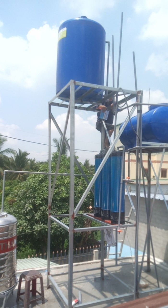 Hệ Thống Lọc Nước Phèn Nhựa PVC Phi 220mm - Đơn giá / 1 Cột