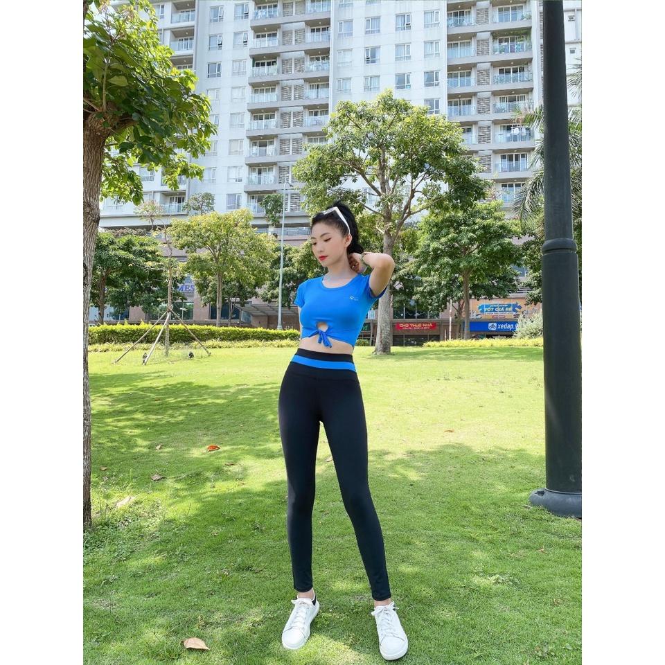 Bộ quần áo tập gym yoga nữ cao cấp co dãn 4 chiều nâng mông đồ tập gym yoga nữ