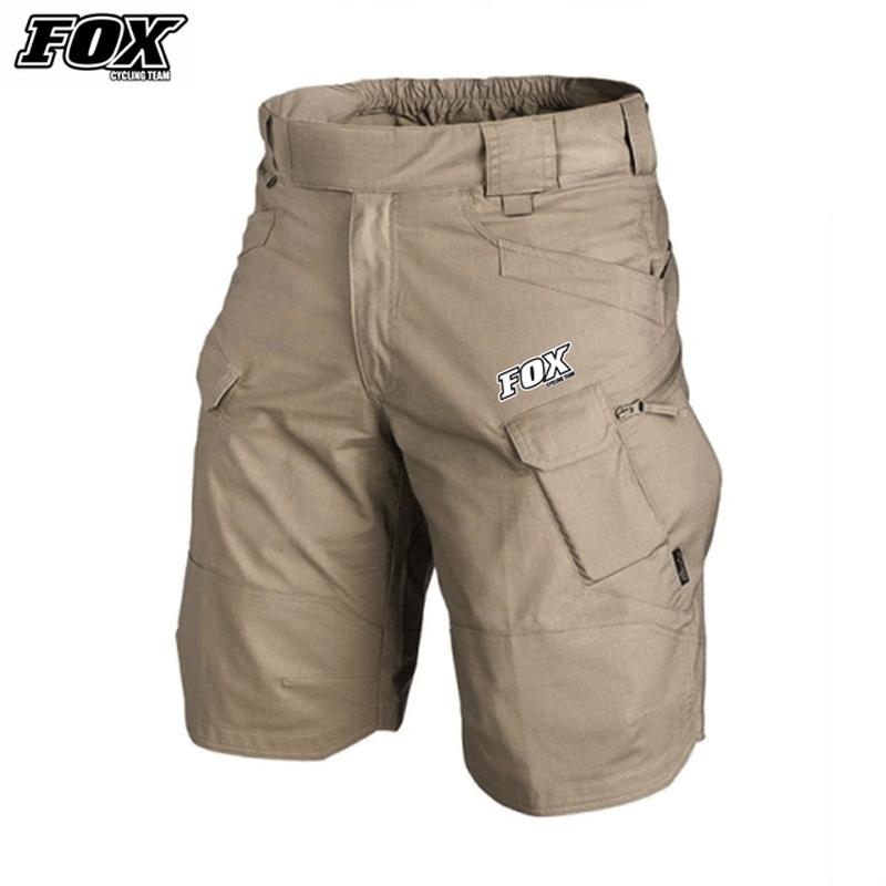 Fox Cycling Team Bike Mountain Bike Shorts Off-road Enduro Bi-Bycle Bottoms Color: 01 Size: XL