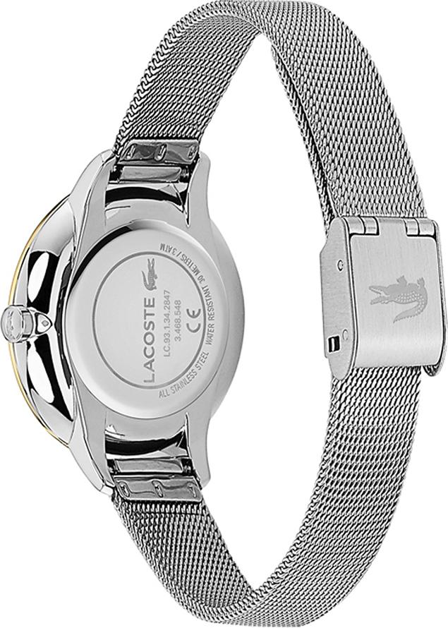 Đồng Hồ Nữ Dây Lưới Lacoste 2001127 &quot;Lacoste Cannes&quot; 34mm