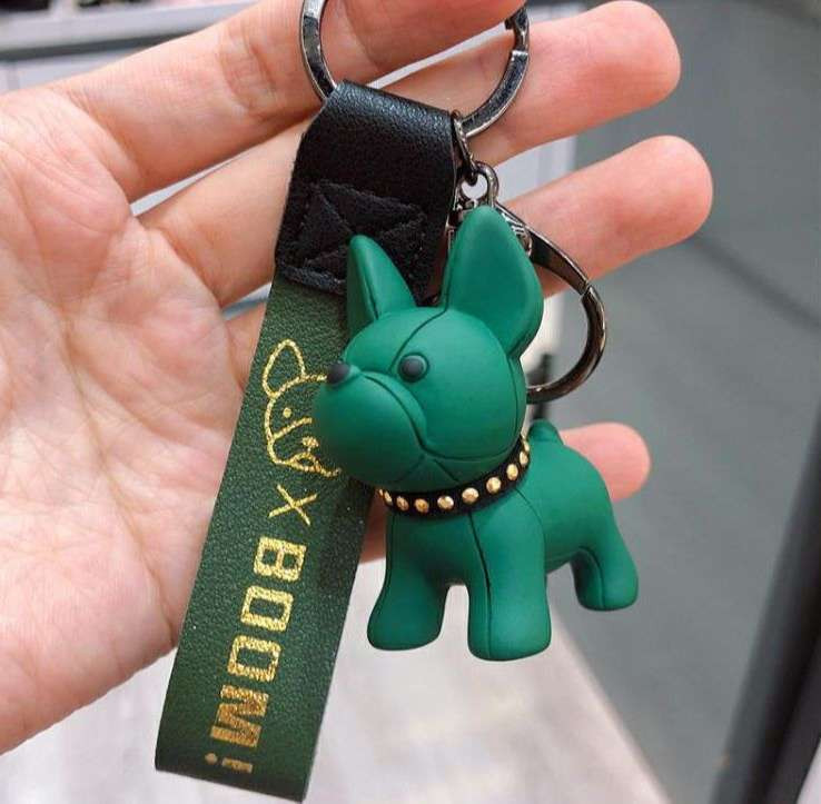 Móc Khoá Hình Chó Bulldog