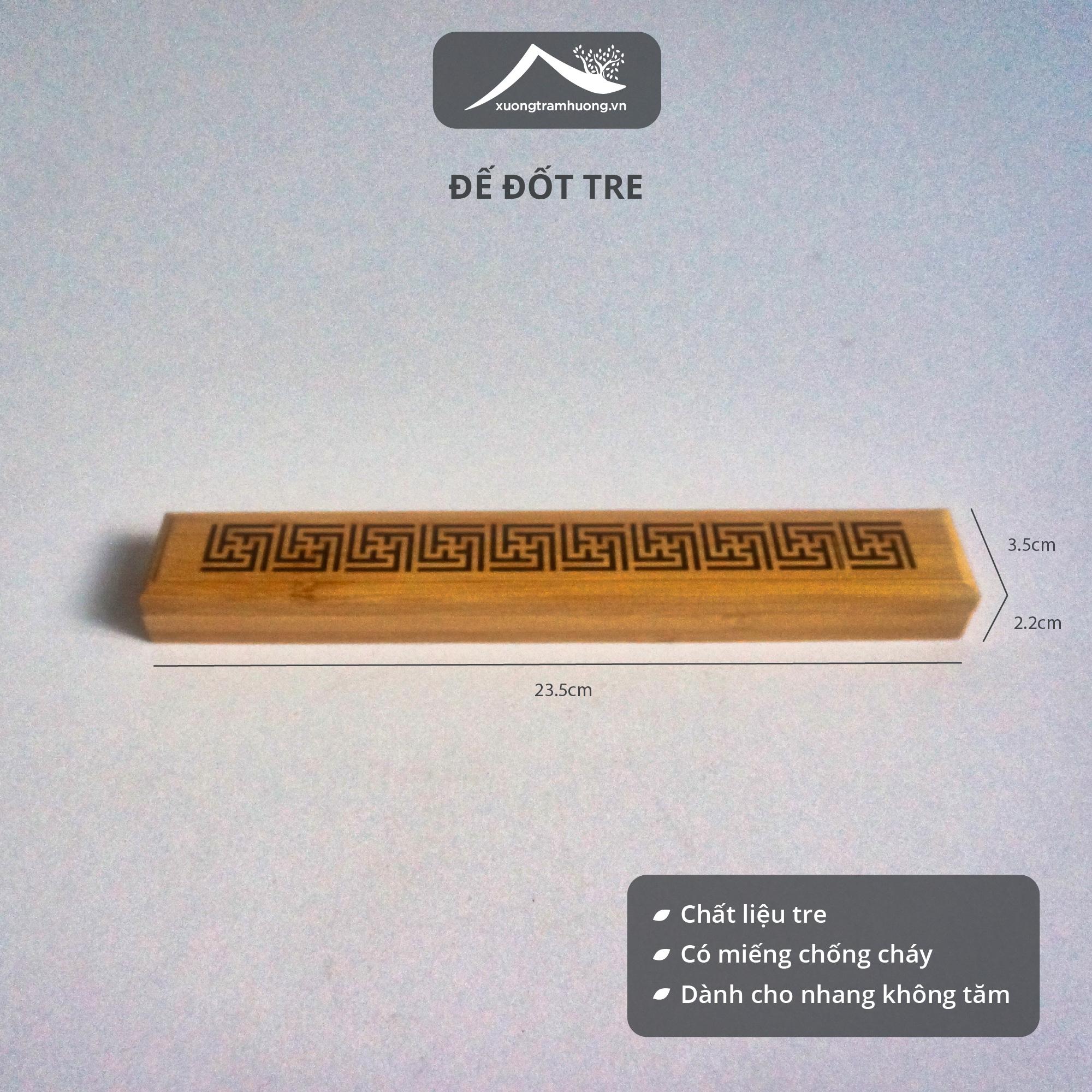 Đế Đốt Nhang Trầm Hương Không Tăm Xưởng Trầm Hương Xông Nhà Tẩy Uế Đồ Thờ Cúng Phong Thuỷ