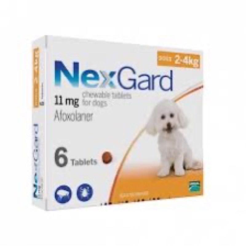 NexGard - Loại bỏ ve rận, bọ chét ghẻ DEMODEX, SARCOPTES chó mèo 1v