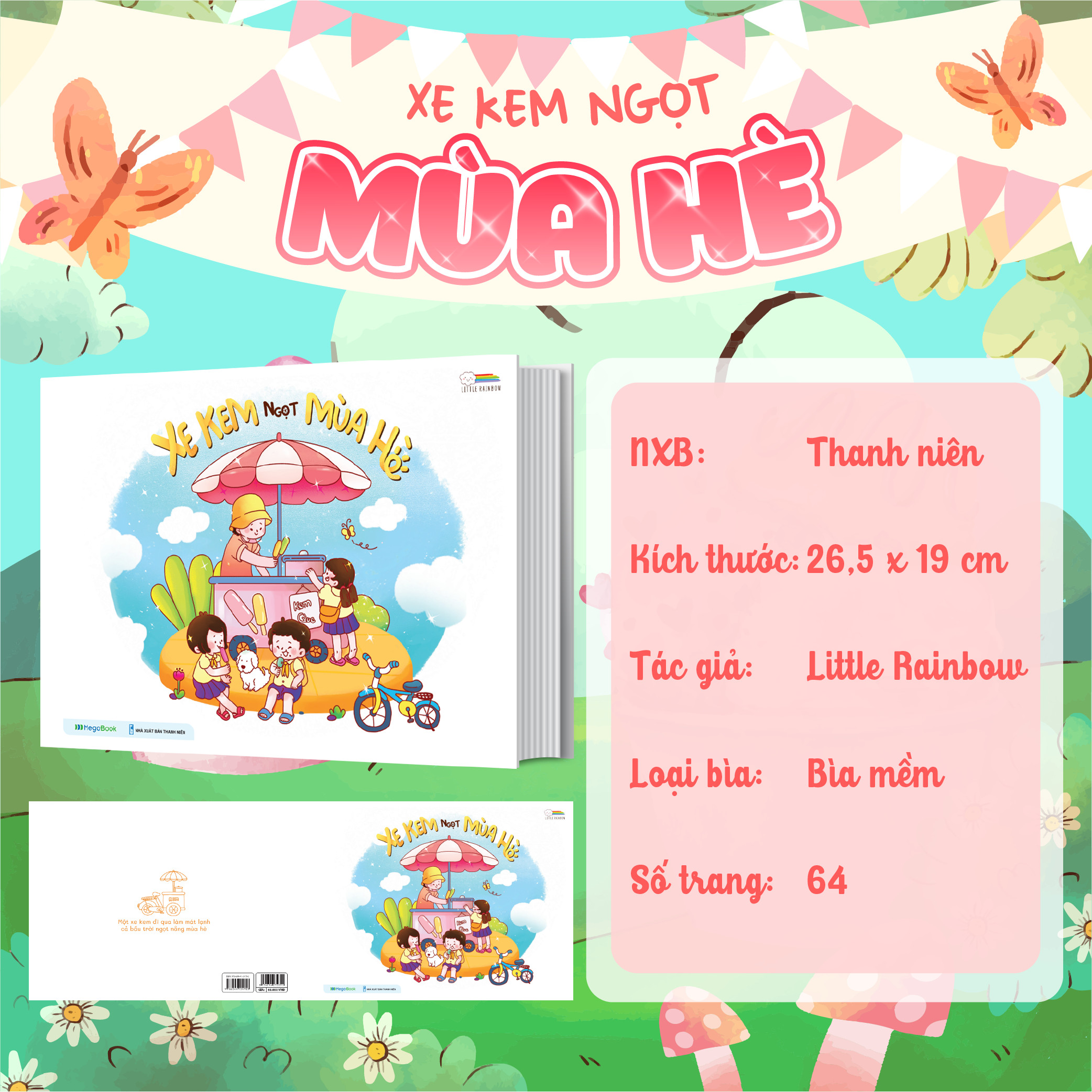 Xe kem ngọt mùa hè