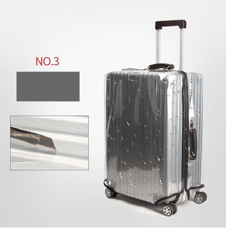 Áo bọc vali trong suốt, nhiều size- Bao trùm vali chống trầy xước cao cấp -Hàng chính hãng