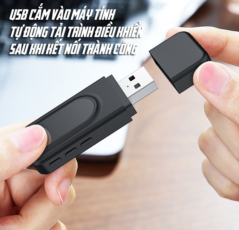 Thiết Bị Thu Phát Nhạc Không Dây USB Bluetooth 5.0 ZT-1